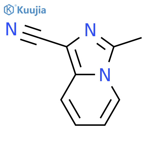 3-Methylimidazo[1,5-a]pyridine-1-carbonitrile structure