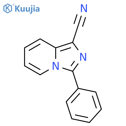 3-Phenylimidazo[1,5-a]pyridine-1-carbonitrile structure