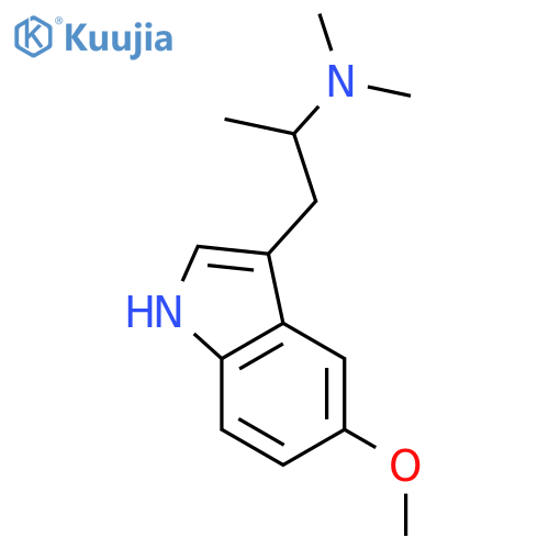 1H-Indole-3-ethanamine,5-methoxy-N,N,a-trimethyl- structure