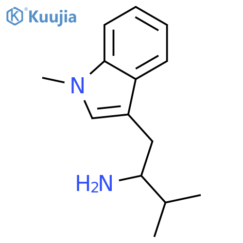 1H-Indole-3-ethanamine,1-methyl-a-(1-methylethyl)- structure
