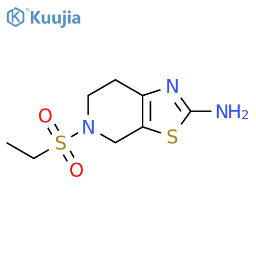 5-(Ethylsulfonyl)-4,5,6,7-tetrahydro[1,3]thiazolo[5,4-c]pyridin-2-amine structure