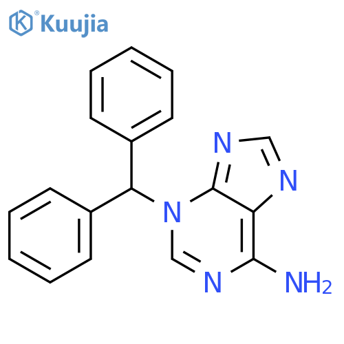 3H-Purin-6-amine,3-(diphenylmethyl)- structure