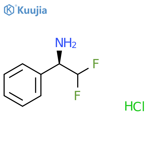 (αR)-α-(Difluoromethyl)-benzenemethanamine Hydrochloride structure