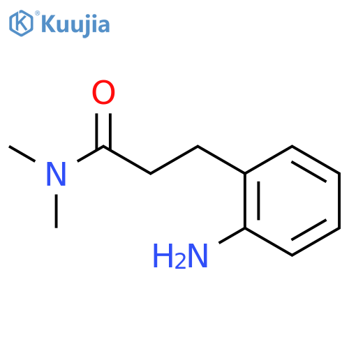 3-(2-Aminophenyl)-N,N-dimethylpropanamide structure