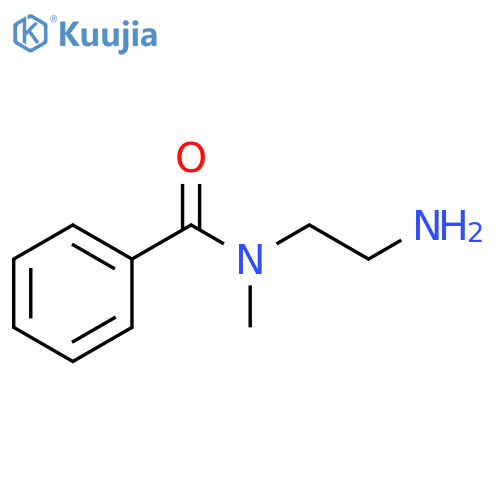 Benzamide, N-(2-aminoethyl)-N-methyl- structure