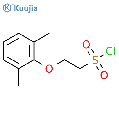 2-(2,6-dimethylphenoxy)ethane-1-sulfonyl chloride structure