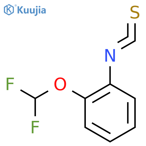 1-(difluoromethoxy)-2-isothiocyanatobenzene structure