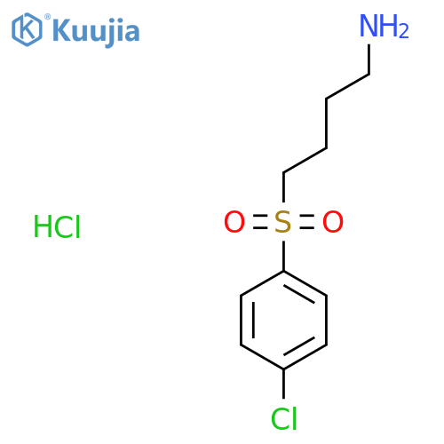 4-(4-Chlorobenzenesulfonyl)-butylamine hydrochloride structure