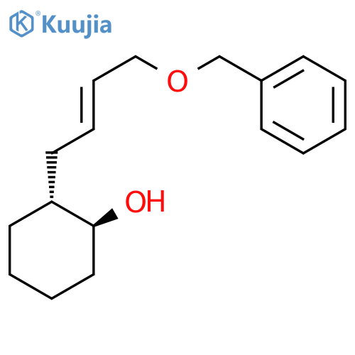 Cyclohexanol,2-[4-(phenylmethoxy)-2-butenyl]-, [1a,2b(E)]- (9CI) structure