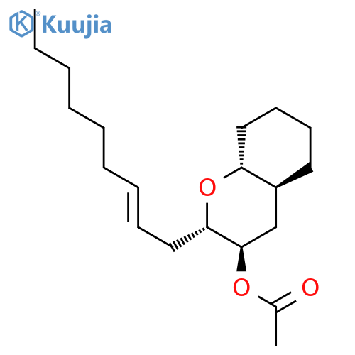 2H-1-Benzopyran-3-ol,octahydro-3-methyl-2-(2-nonenyl)-, formate, [2a(E),3b,4aa,8ab]- (9CI) structure