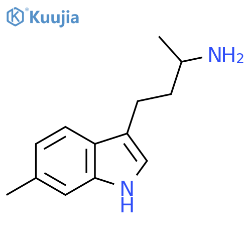 4-(6-Methyl-1H-indol-3-yl)butan-2-amine structure