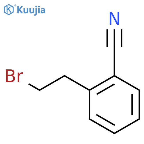 2-(2-bromoethyl)benzonitrile structure