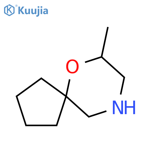7-methyl-6-oxa-9-azaspiro4.5decane structure