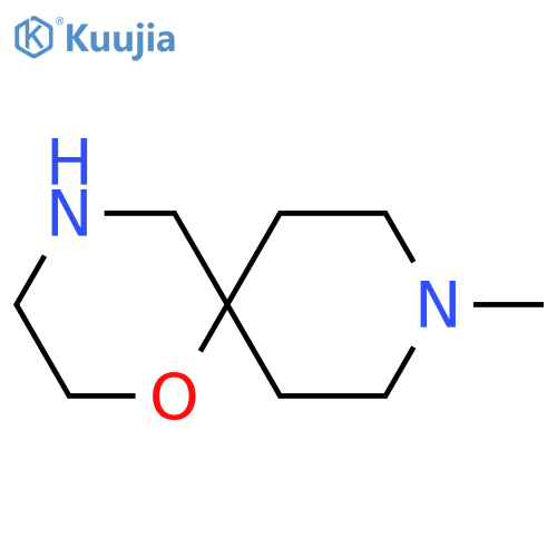 9-methyl-1-oxa-4,9-diazaspiro5.5undecane structure