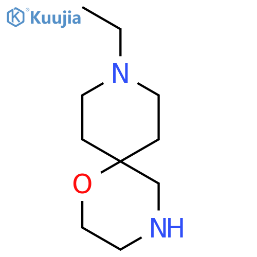9-Ethyl-1-oxa-4,9-diaza-spiro[5.5]undecane structure