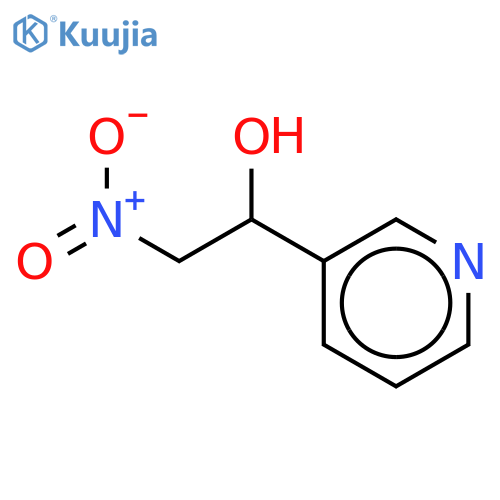 a-(nitromethyl)-3-Pyridinemethanol structure