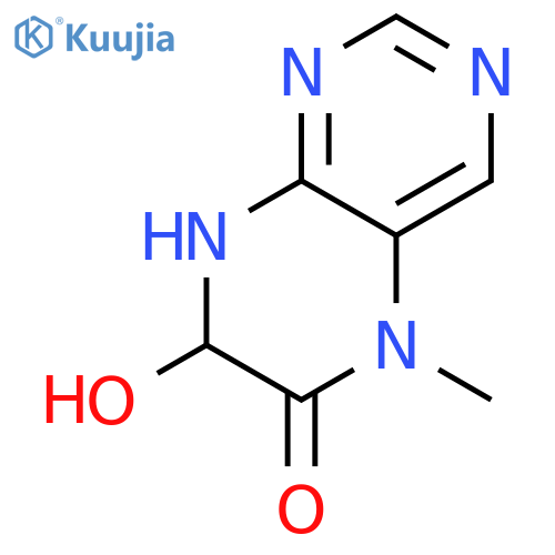 6(5H)-Pteridinone,7,8-dihydro-7-hydroxy-5-methyl- structure