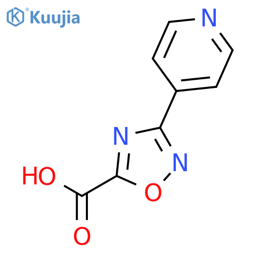 3-Pyridin-4-yl-1,2,4oxadiazole-5-carboxylic Acid structure