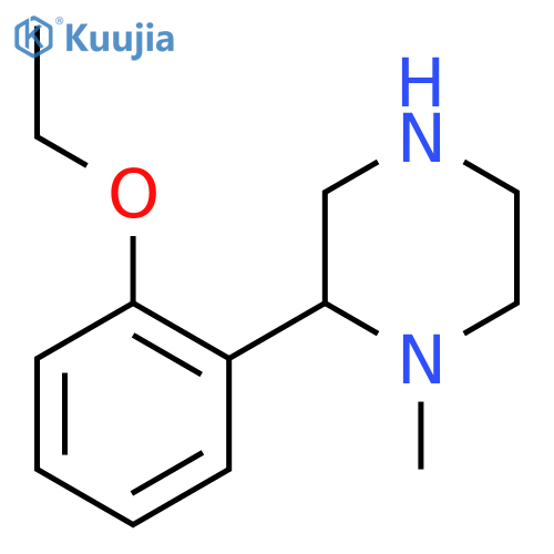 2-(2-ethoxyphenyl)-1-methylpiperazine structure