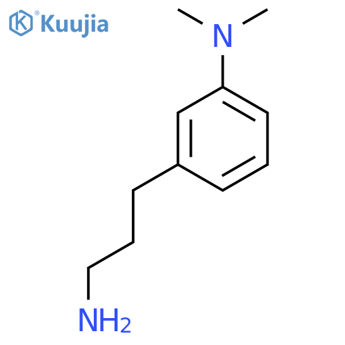 3-(3-aminopropyl)-N,N-dimethylaniline structure