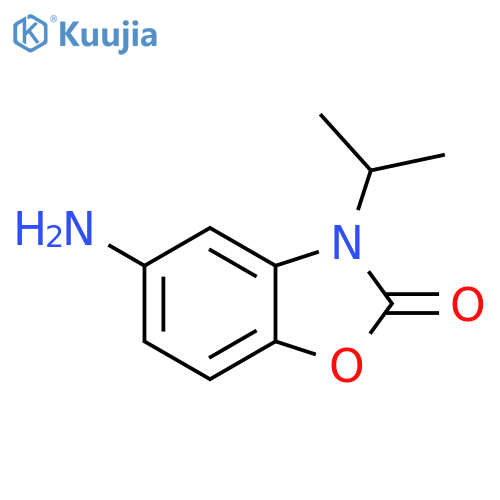 5-Amino-3-(propan-2-yl)-2,3-dihydro-1,3-benzoxazol-2-one structure