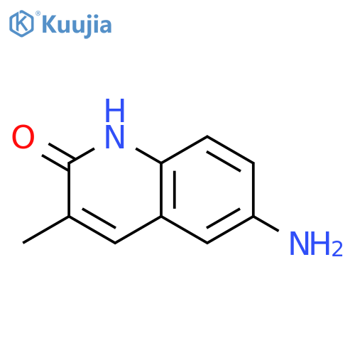 6-Amino-3-methyl-1,2-dihydroquinolin-2-one structure