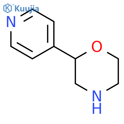 2-(Pyridin-4-yl)morpholine structure