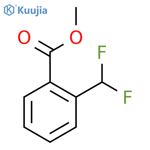 1-(Difluoromethyl)-methyl Ester Benzoic Acid structure