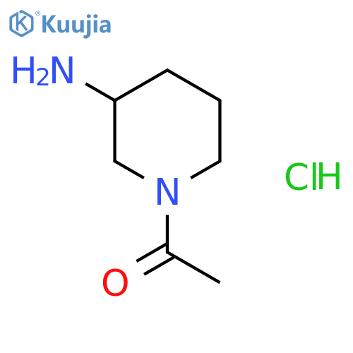 1-Acetylpiperidin-3-amine structure
