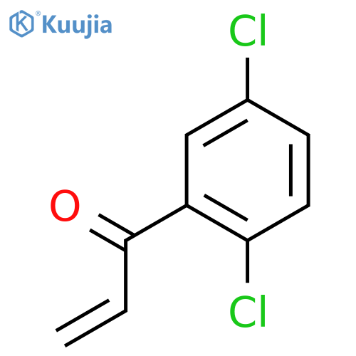 1-(2,5-dichlorophenyl)prop-2-en-1-one structure