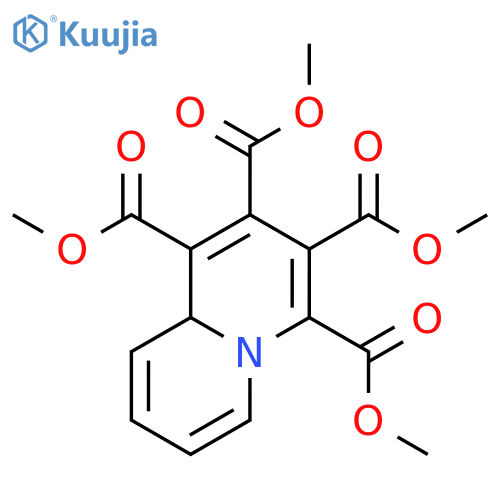 Tetramethyl 9AH-quinolizine-1,2,3,4-tetracarboxylate structure