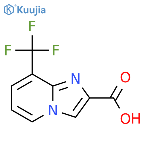 8-Trifluoromethyl-imidazo1,2-apyridine-2-carboxylic Acid structure