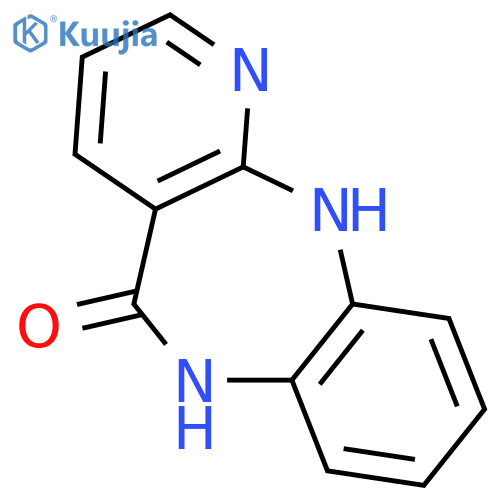 6,11-Dihydro-5h-pyrido2,3-b1,5benzodiazepin-5-one structure