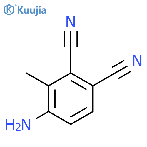 4-Amino-3-methylbenzene-1,2-dicarbonitrile structure