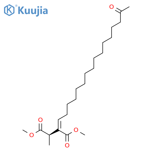 Butanedioic acid, methyl(15-oxohexadecylidene)-, dimethyl ester, (R)- structure