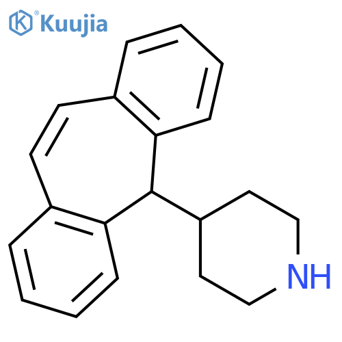 Piperidine,4-(5H-dibenzo[a,d]cyclohepten-5-yl)- structure