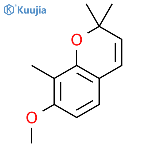 2H-1-Benzopyran,7-methoxy-2,2,8-trimethyl- structure