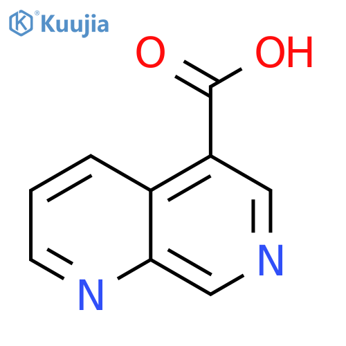 1,7-Naphthyridine-5-carboxylic acid structure