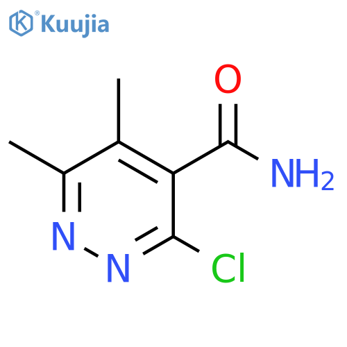3-chloro-5,6-dimethylpyridazine-4-carboxamide structure