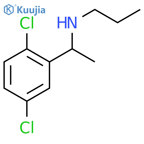 1-(2,5-dichlorophenyl)ethyl(propyl)amine structure