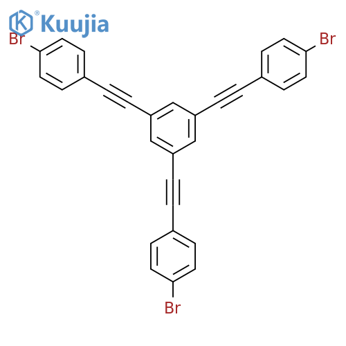 1,3,5-tris((4-bromophenyl)ethynyl)benzene structure