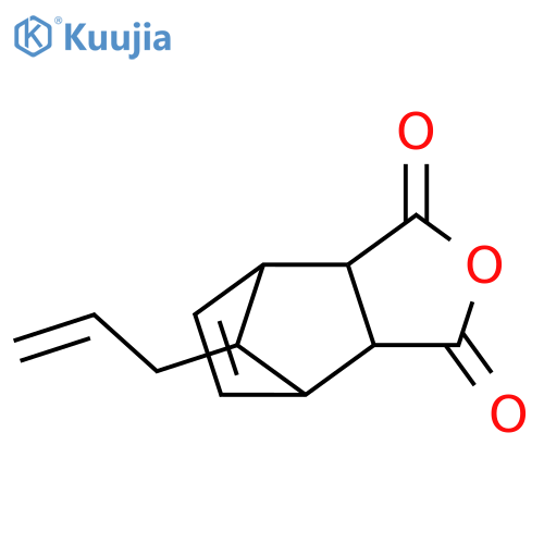 4,7-Methanoisobenzofuran-1,3-dione,3a,4,7,7a-tetrahydro-8-(2-propen-1-yl)- structure