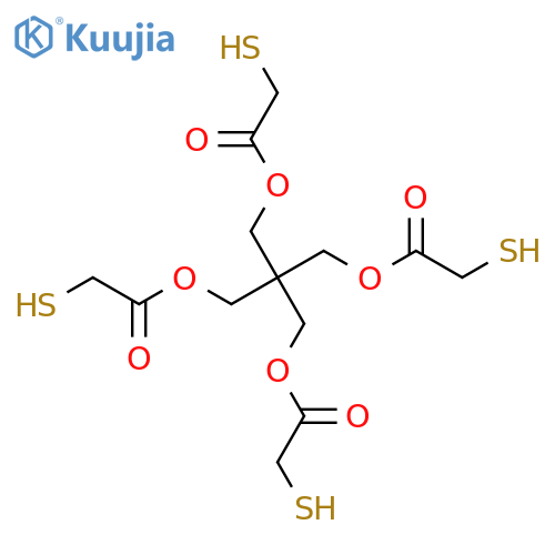Pentaerythritol Tetrakis(2-mercaptoacetate) structure