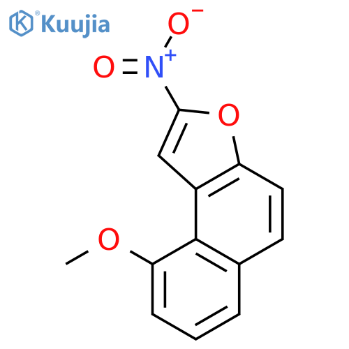Naphtho[2,1-b]furan,9-methoxy-2-nitro- structure