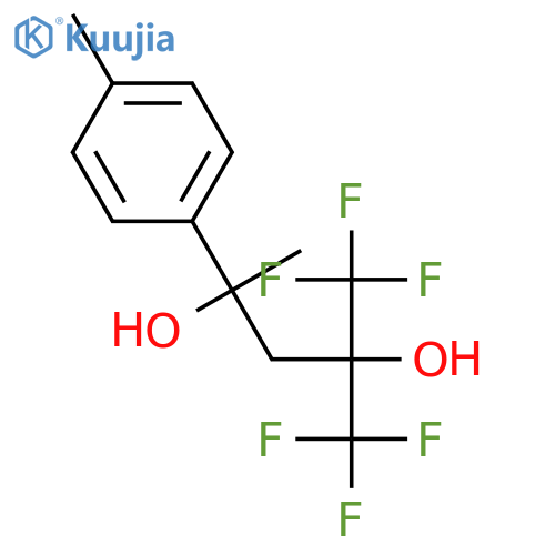 2,4-Pentanediol,1,1,1-trifluoro-4-(4-methylphenyl)-2-(trifluoromethyl)- structure