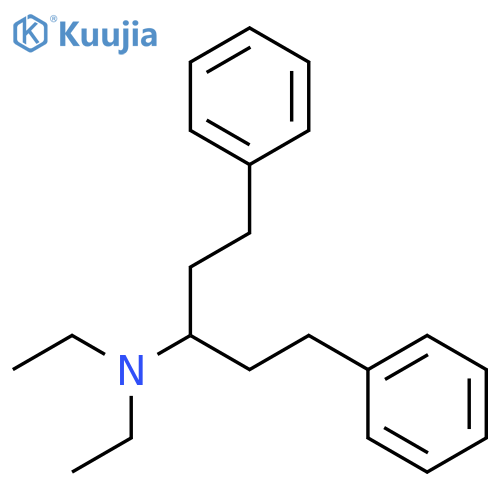 Benzenepropanamine,N,N-diethyl-a-(2-phenylethyl)- structure