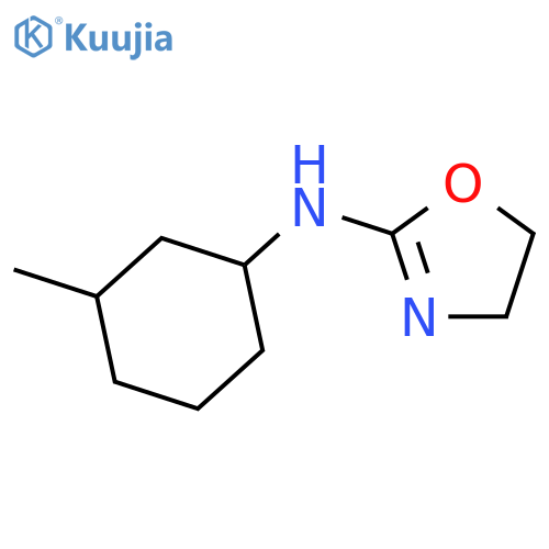 2-Oxazolamine,4,5-dihydro-N-(3-methylcyclohexyl)- structure