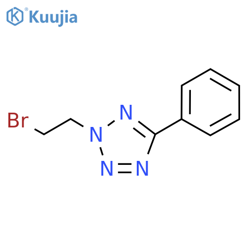 2-(2-Bromoethyl)-5-phenyl-2H-1,2,3,4-tetrazole structure