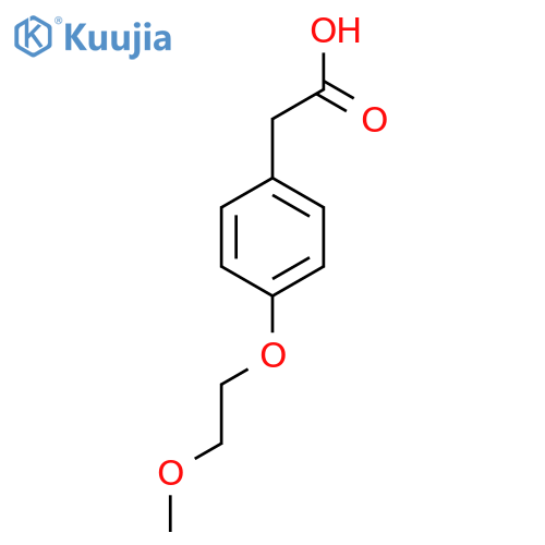 2-4-(2-Methoxyethoxy)phenylacetic Acid structure