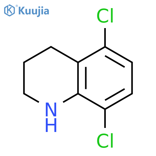 5,8-dichloro-1,2,3,4-tetrahydroquinoline structure